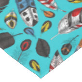 カラフル羽 テーブルクロス (アングル)