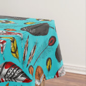 カラフル羽 テーブルクロス (インサイチュ)