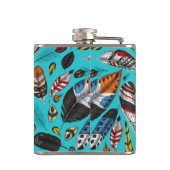 カラフル羽 フラスク (裏面)