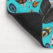 カラフル羽 マウスパッド (コーナー)