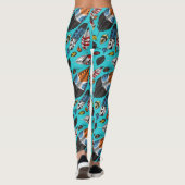 カラフル羽 レギンス (裏面)