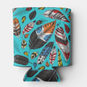 カラフル羽 缶クーラー (裏面)