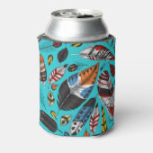 カラフル羽 缶クーラー (缶裏面)