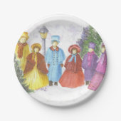 カラフル聖降誕祭 ペーパープレート (正面)