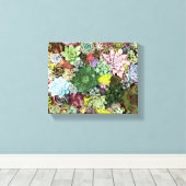 カラフル肉 キャンバスプリント (インサイチュ (ウッドフロア))