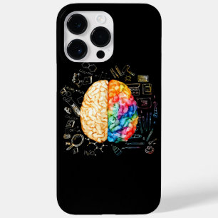 カラフル脳 – 科学と芸術 – 神経科学Ne Case-Mate iPhone 14 Pro Maxケース