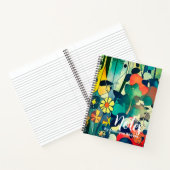 カラフル自然 ノートブック (内部)