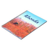 カラフル自然 ノートブック (左側)