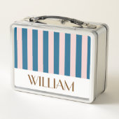 カラフル航海のカスタマイズテンプレート メタルランチボックス (裏面)