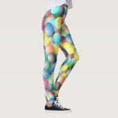 カラフル色の吹き出し レギンス (右)