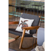 カラフル色彩の鮮やかカメ原生スタイル クッション