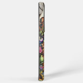 カラフル色数々の洞窟ドードルデザイン SAMSUNG GALAXYケース (右側面)