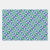 カラフル花びら ラッピングペーパーシート (正面)