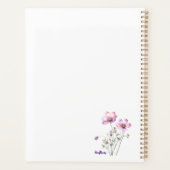 カラフル花カラフル開花 プランナー手帳 (裏面)