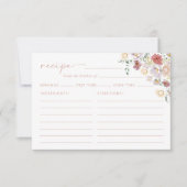 カラフル花ボホブライダルシャワーレシピ (正面)