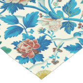 カラフル花伝統的柄 ショートテーブルランナー (コーナー)