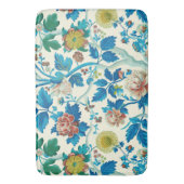 カラフル花伝統的柄 バスマット (正面縦)