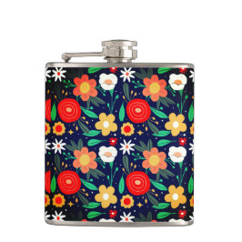 カラフル花力お尻フラスコ フラスク