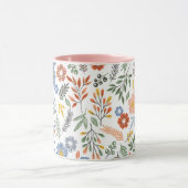 カラフル花形マグカップ マグカップ (中央)