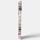 カラフル花桃色クラシックシンプル Case-Mate iPhoneケース (裏面 / 右)