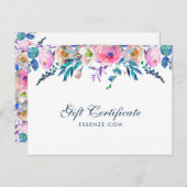 カラフル花縁ど縁ど券 ポストカード (正面/裏面)