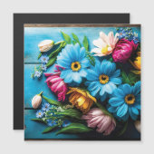 カラフル花 (正面/裏面)