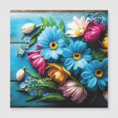 カラフル花 (正面)