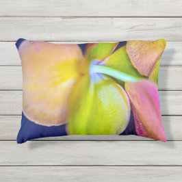 カラフル花 アウトドアクッション