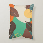 カラフル花 アクセントクッション (裏面(縦))