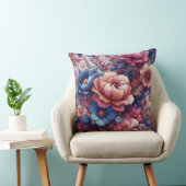 カラフル花 クッション (椅子)