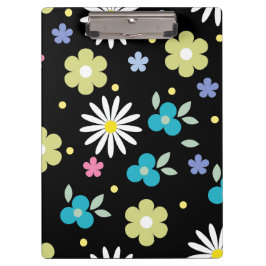 カラフル花 クリップボード