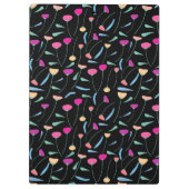 カラフル花 クリップボード (裏面)