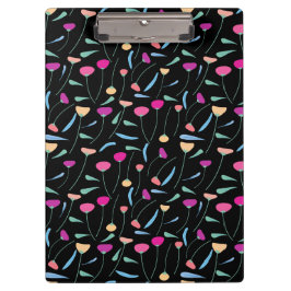 カラフル花 クリップボード