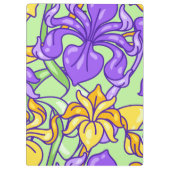 カラフル花 クリップボード (裏面)