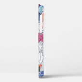 カラフル花:シームレ鮮やかスパターン Case-Mate iPhoneケース (裏面 / 左)