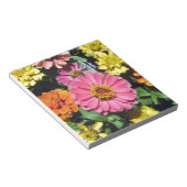 カラフル花 ノートパッド (アングル)