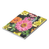 カラフル花 ノートパッド (回転)