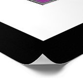 カラフル花 ポスター (角)