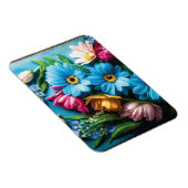 カラフル花 マグネット (右側)