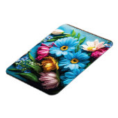 カラフル花 マグネット (左側)