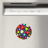 カラフル花 マグネット (インサイチュ (食洗機))