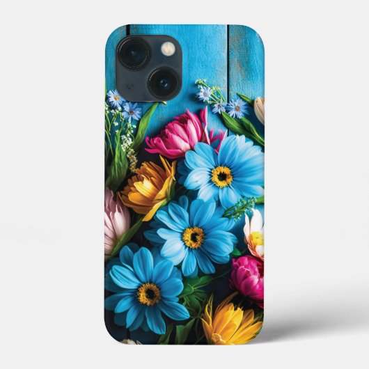 カラフル花 Case-Mate iPhoneケース (裏面)