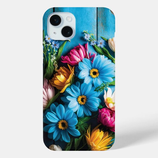 カラフル花 Case-Mate iPhoneケース (裏面)