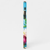 カラフル花 iPhoneケース (左側)