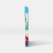 カラフル花 iPhoneケース (左側面)