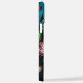 カラフル花 iPhoneケース (右側面)