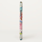 カラフル芸術品を気取った鳥花水彩色 Case-Mate iPhoneケース (裏面/右)