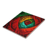 カラフル芸術的モダン抽象芸術の模様#09 タイル (側面)