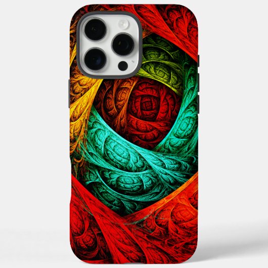 カラフル芸術的モダン抽象芸術の模様#09 Case-Mate iPhoneケース (裏面)