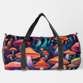 カラフル茸 ダッフルバッグ (裏面)